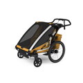 Detský cyklovozík Thule Chariot Sport 2 Double Natural Gold