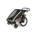 Detský cyklovozík Thule Chariot Cross 2 Double Faded Khaki