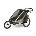 Detský cyklovozík Thule Chariot Cross 2 Double Faded Khaki