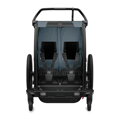 Detský cyklovozík Thule Chariot CAB 2 Dark Slate