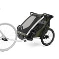 Detský cyklovozík Thule Lite Dobuble VintageGreen