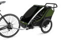 Detský cyklovozík Thule Chariot CAB 2 Cypress Green