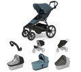 Športový kočík Thule Urban Glide 4W Dark Slate 7 in 1 modrá korbička