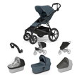 Športový kočík Thule Urban Glide 4W Dark Slate 7 in 1 tmavo modrá korbička