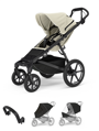 Športový kočík Thule Urban Glide 4W Soft Beige 4 in 1