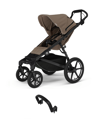 Športový kočík Thule Urban Glide 4W Tinted taupe + madlo