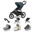 Športový kočík Thule Urban Glide 3 Dark Slate 7 in 1 béžová korbička