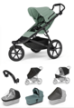 Športový kočík Thule Urban Glide 3 Mist Green 7 in 1 Blue