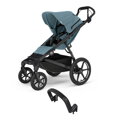 Športový kočík Thule Urban Glide 4W Mid Blue + madlo