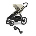 Športový kočík Thule Urban Glide 4W Soft Beige + madlo