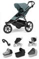 Športový kočík Thule Urban Glide 3 Mid-blue 7 in 1 Black