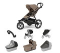 Športový kočík Thule Urban Glide 3 Tinted Taupe 7 in 1 hnedá korbička