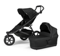 Športový kočík Thule Urban Glide 3 Black + čierna korbička