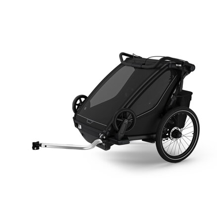 Detský cyklovozík Thule Chariot Sport 2 Double Black