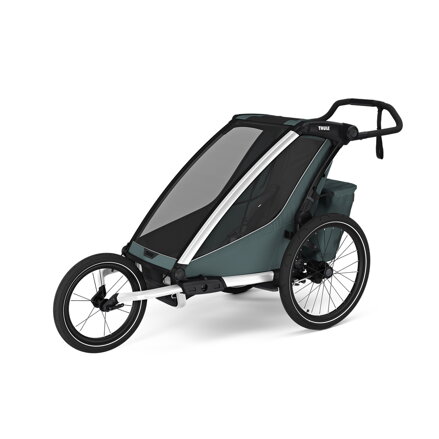 Detský cyklovozík Thule Chariot Cross 2 Single Dark Slate + Jogging kit