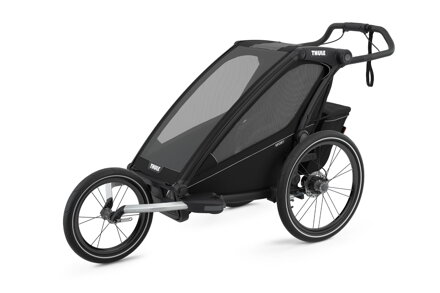 Thule Chariot Sport 1 Midnight Black + RunSet