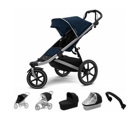 Thule Urban Glide 2 Majolica Blue päťset