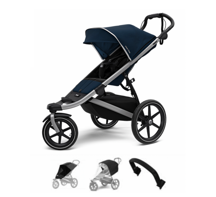 Thule Urban Glide 2 Majolica Blue trojset