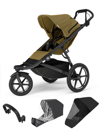 Športový kočík Thule Urban Glide 3 Nutria Green 4 in 1 UNI