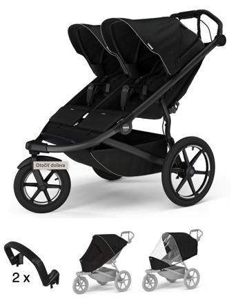 Thule Urban Glide 3 Double Black 4 in 1