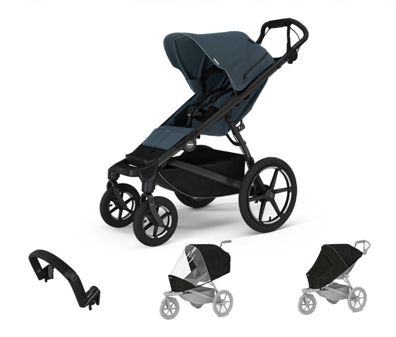 Športový kočík Thule Urban Glide 4W Dark Slate 4 in 1